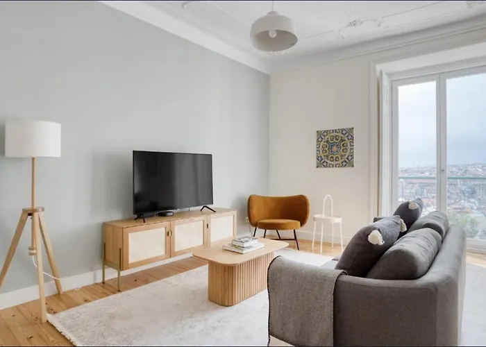 Deluxe T2 Ac Apartmán Lisboa