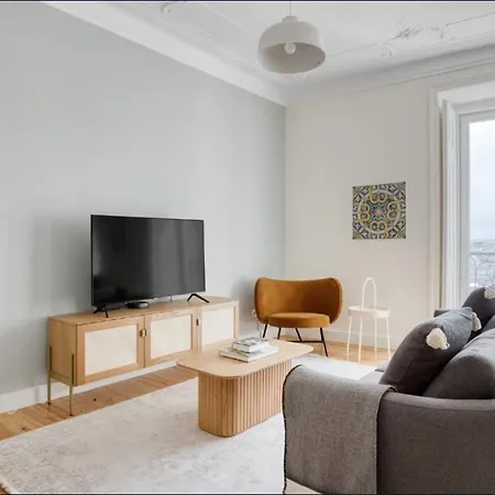 Deluxe T2 Ac Lägenhet Lisboa